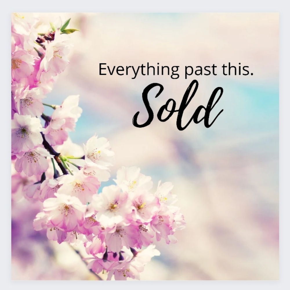 Everything Past this point has SOLD 💗
